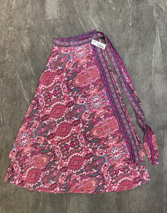 Paris Paisley Pattern Long Skirt